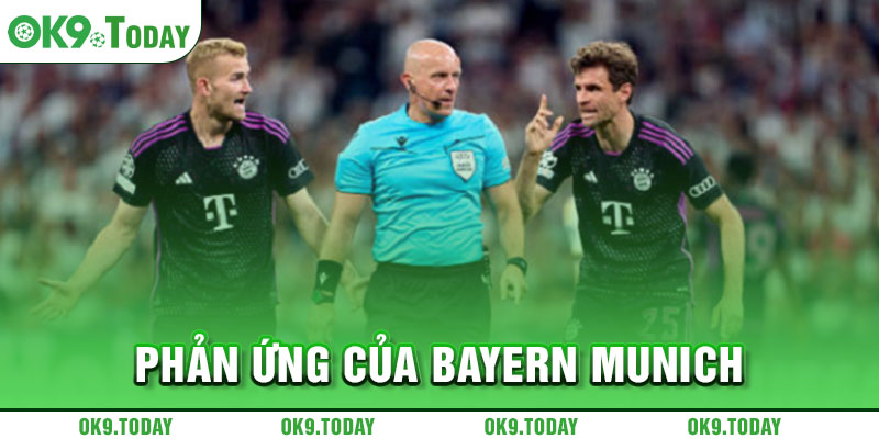 Phản ứng của Bayern Munich